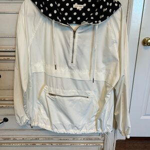 Main Strip Black and White Polka Dot Jacket